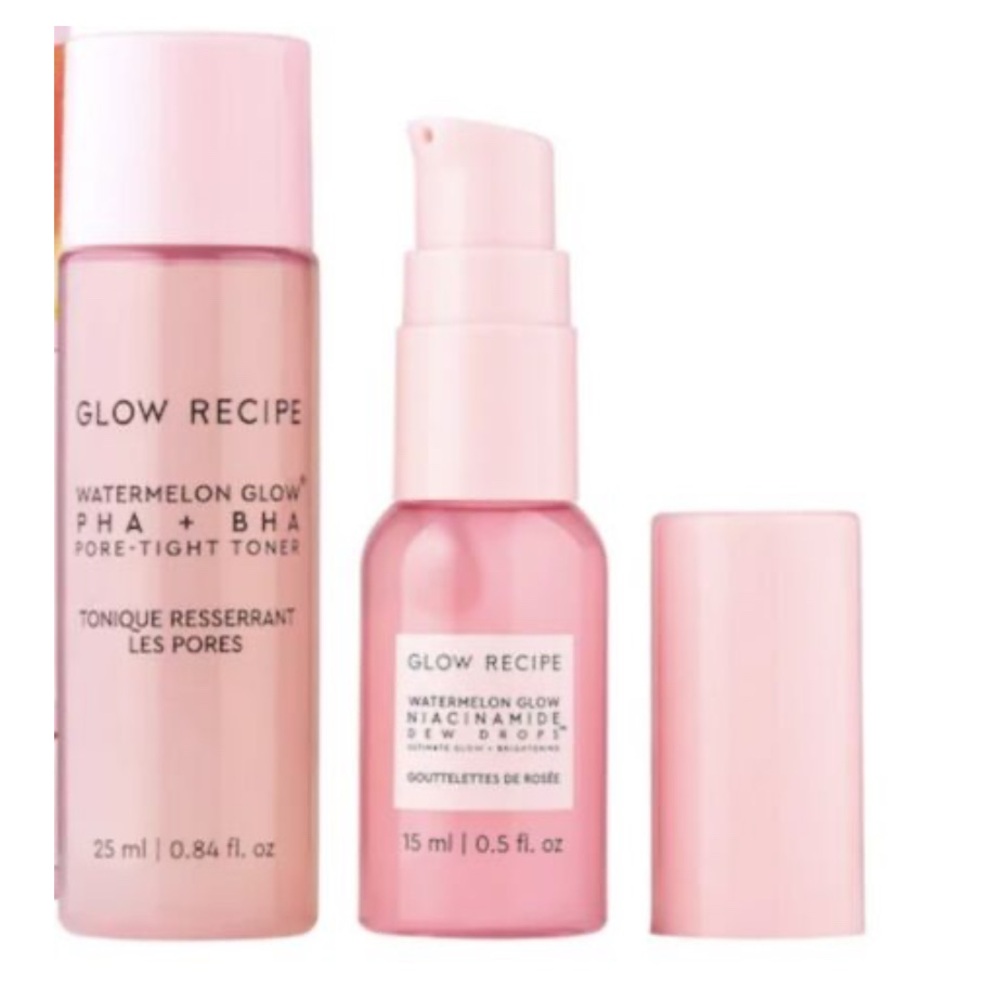 Glow Recipe Toner and Niacinamide Drop Mini Set -Bday gift NIB